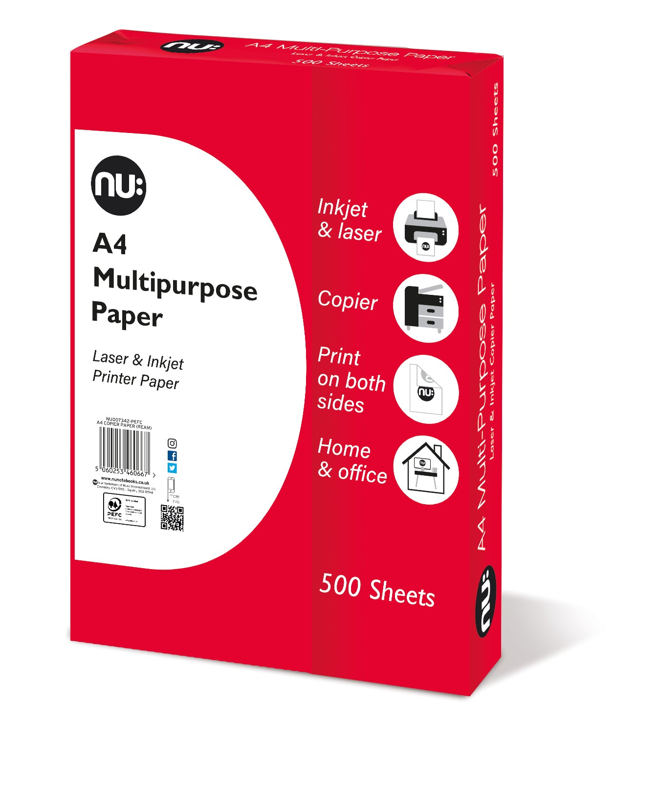 nu: Multipurpose Paper - 500 sheets
