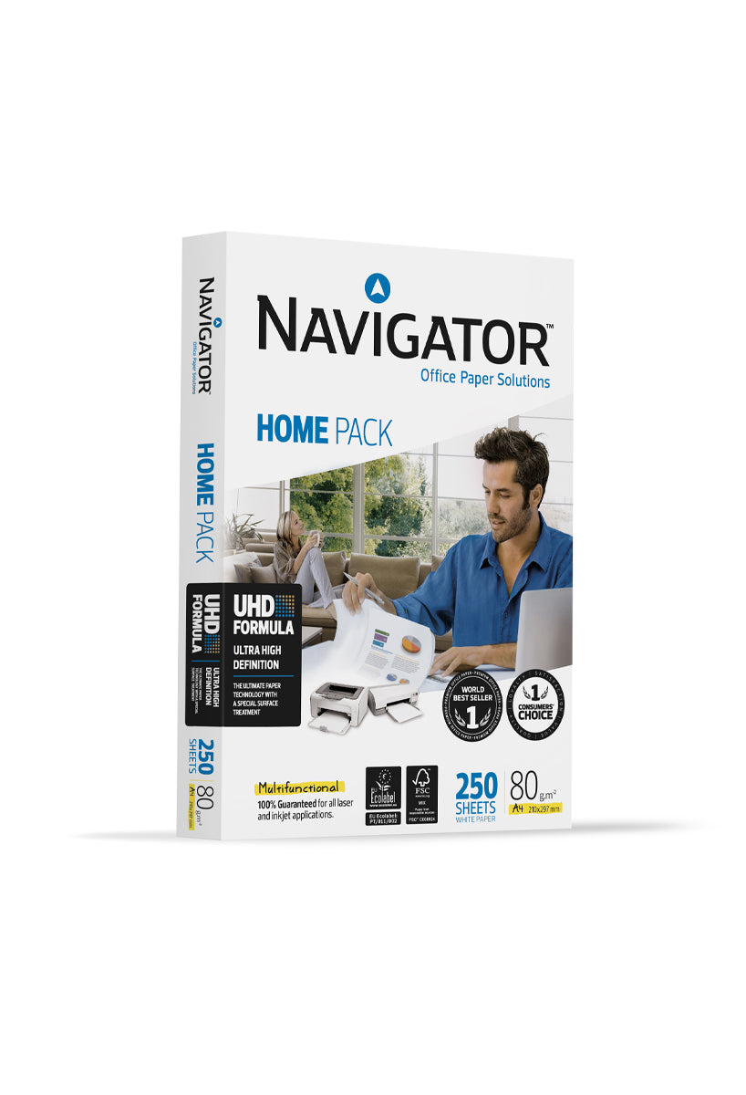 Navigator Home Pack paper ream 80 GSM - 250 Sheet Pack