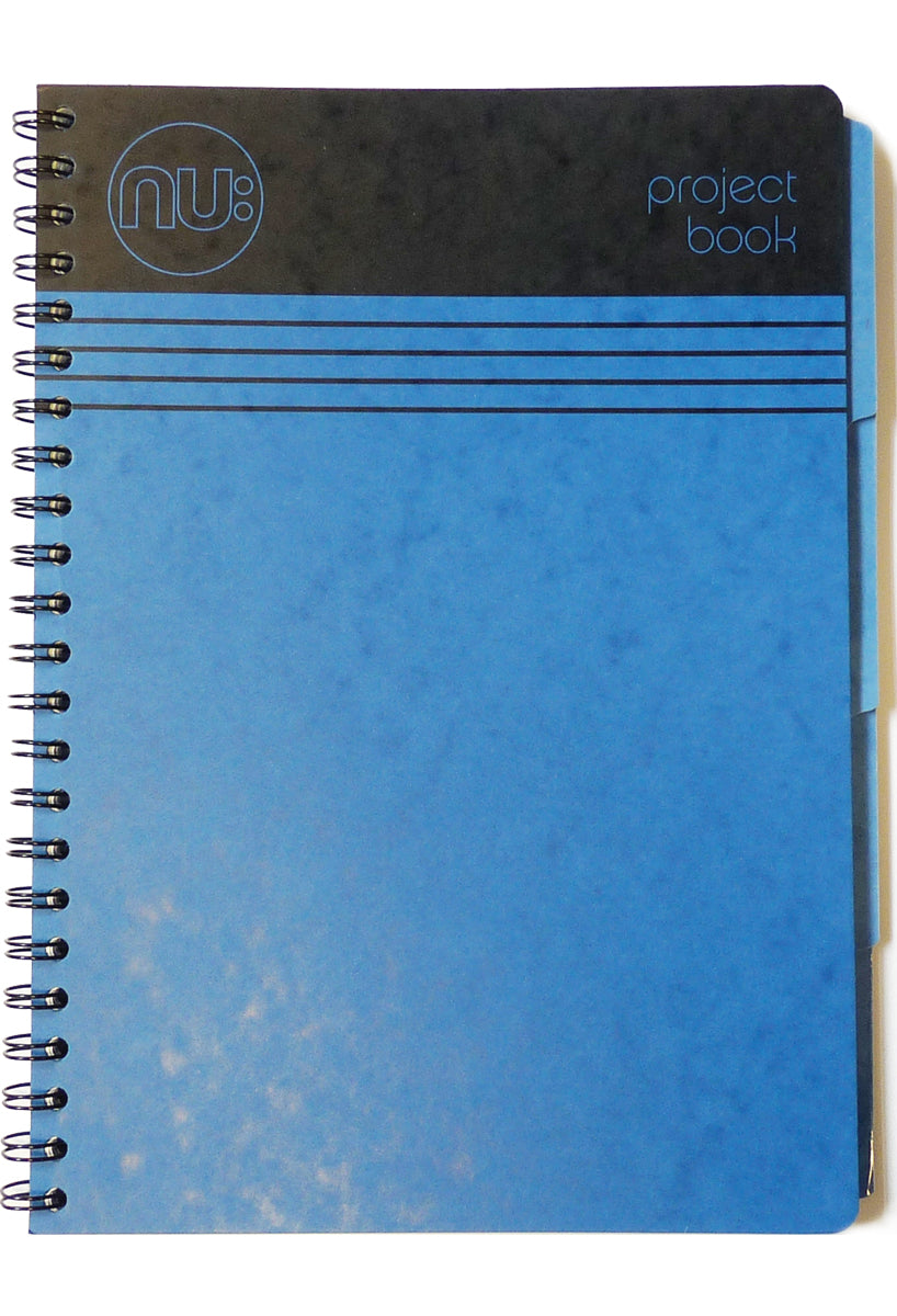Craze Cloud Project Book Blue