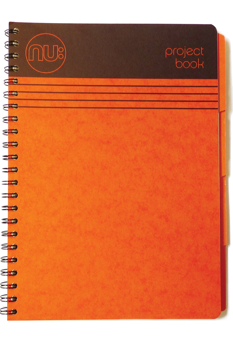Craze Cloud Project Book Orange