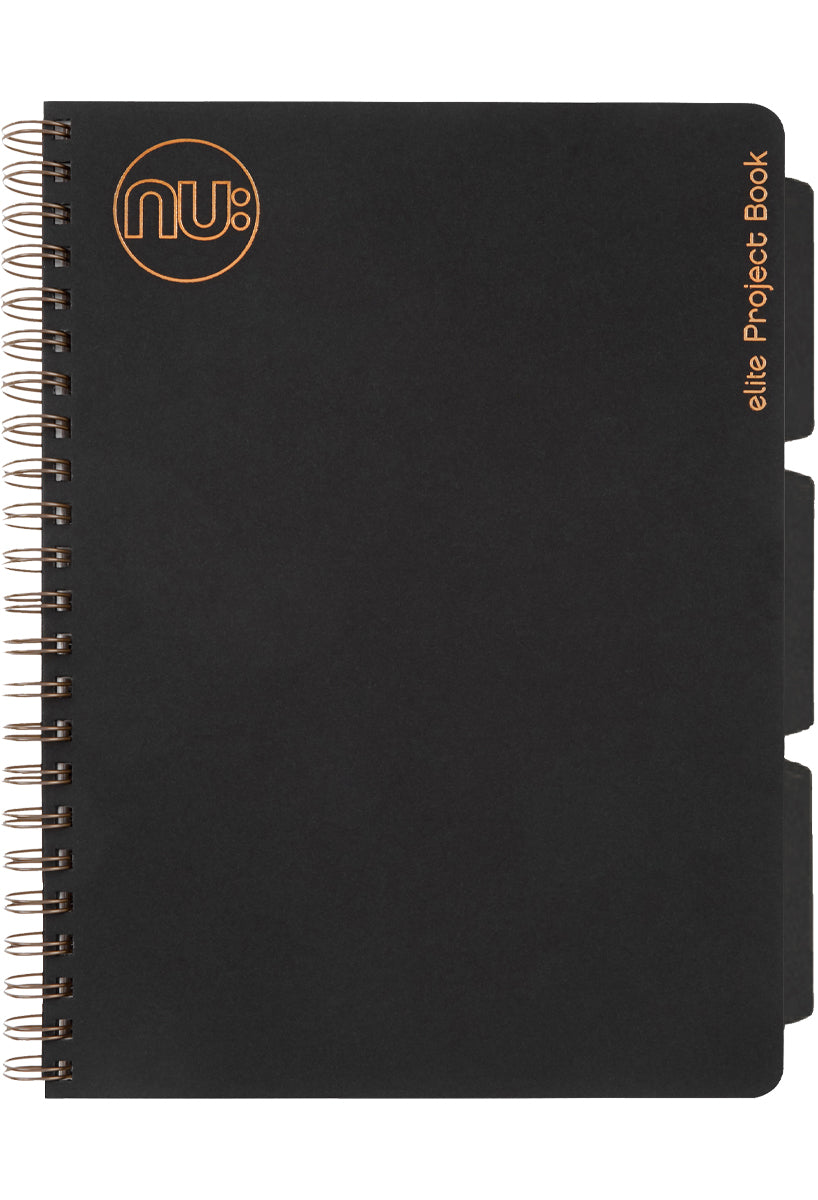 Elite Kraft Project Book notebook black