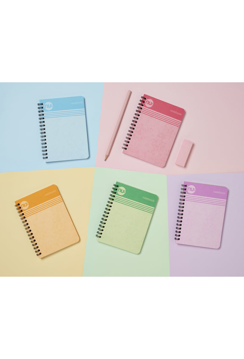 Craze Cloud Pastel Notebook A4, A5 and A6 All the colours