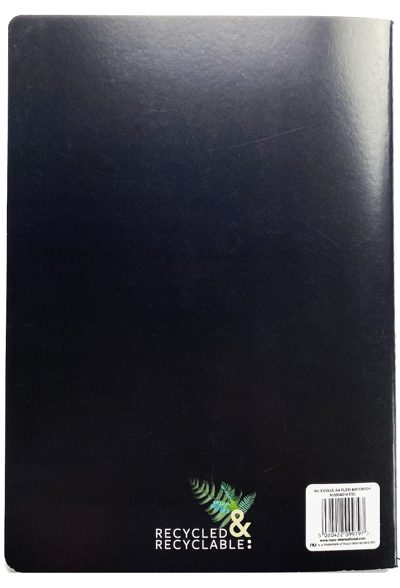 Evolve Stitched Notebook eco friendly back