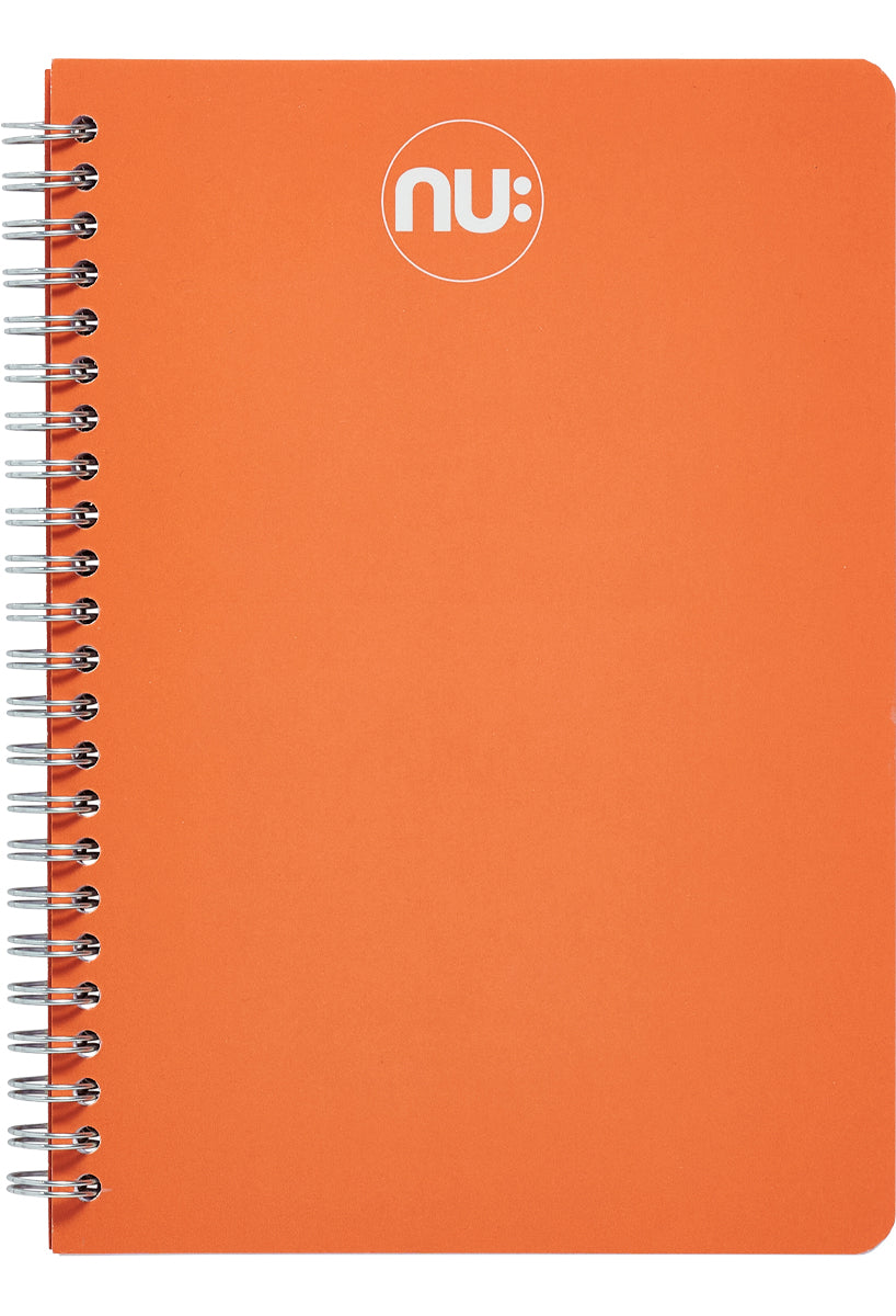 Craze Pastel Notebook Orange Coral