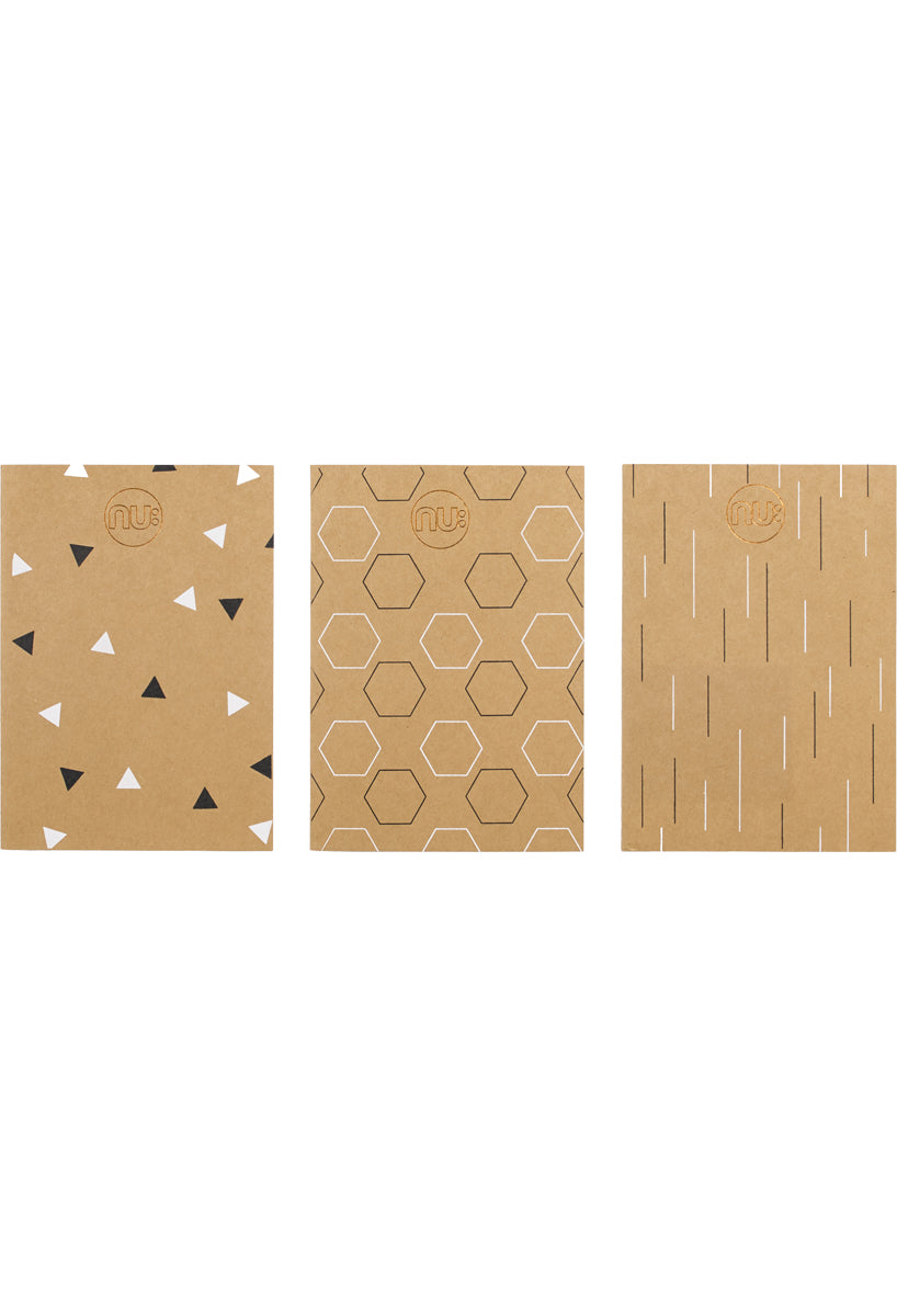 Elite Kraft Deco Notebook 3 Pack
