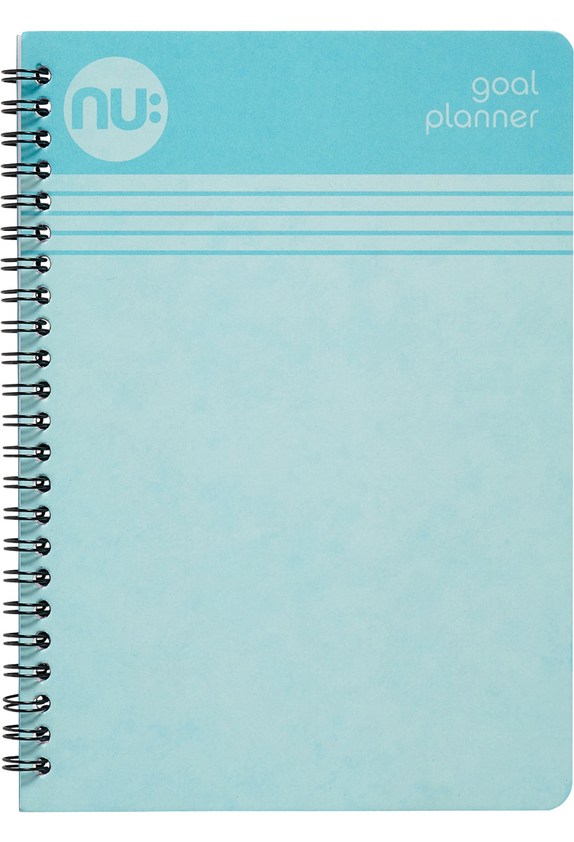 Craze Cloud Pastel Goal Planner Blue