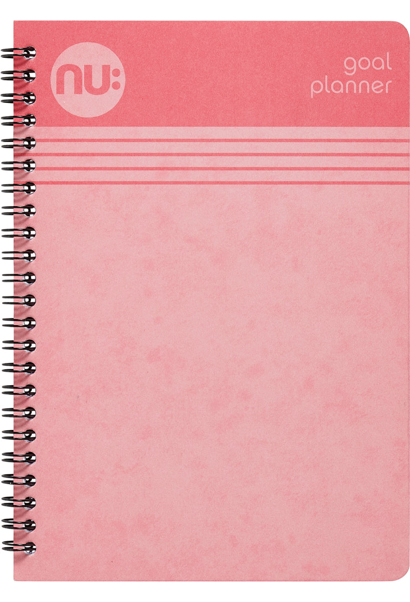 Craze Cloud Pastel Goal Planner Pink