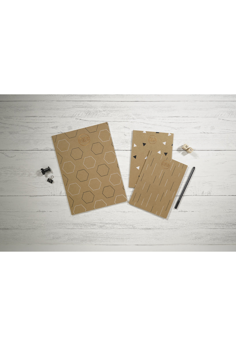 Elite Kraft Deco Notebook 3 Pack
