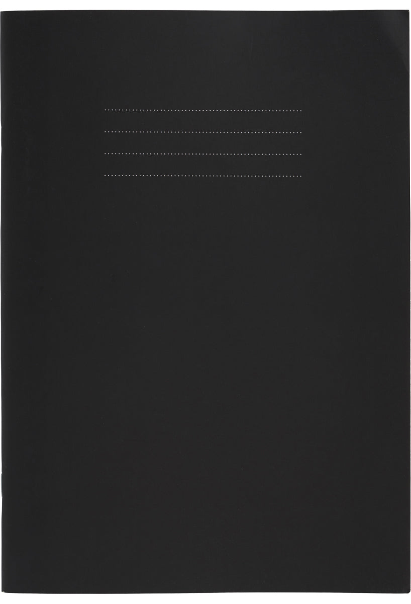 Education A4 Sketchbook A4 Black