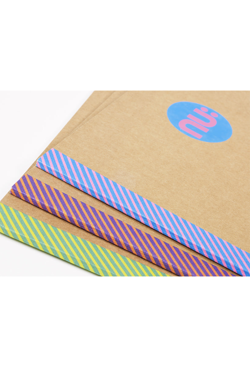 Elite Kraft Tape Spine 3 Pack notebooks