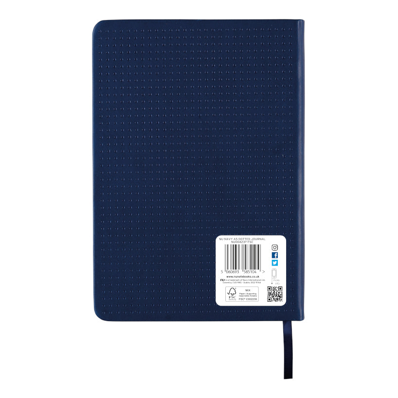Nu: Navy Dotted Journal
