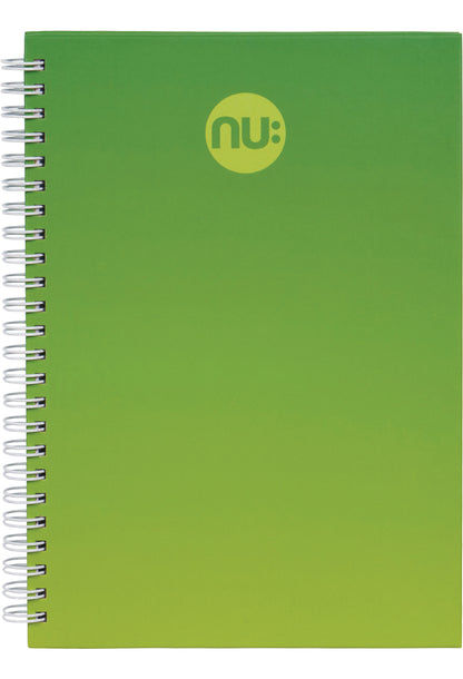 Craze Three Tone Notebook Green