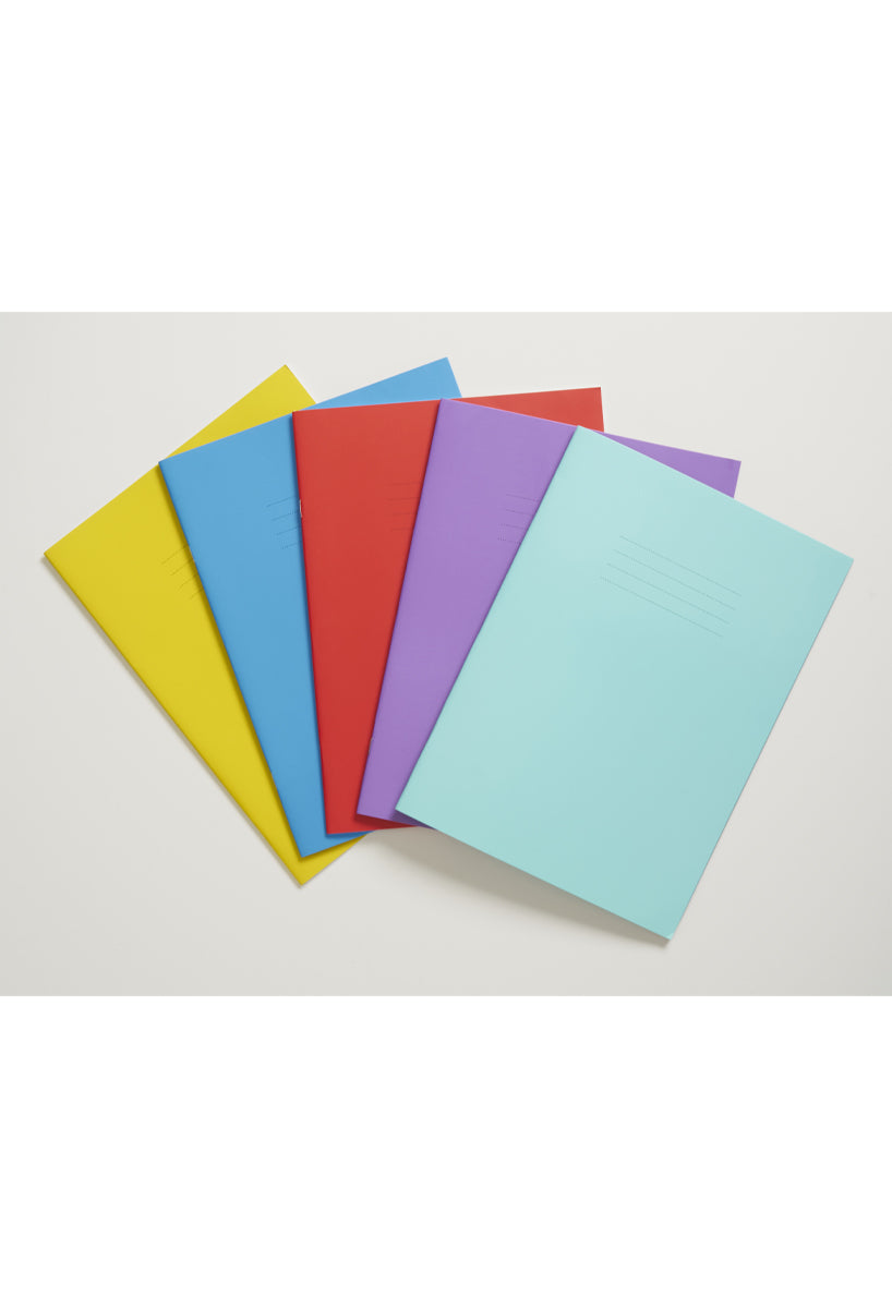 A4 oversized Project Books in different colours