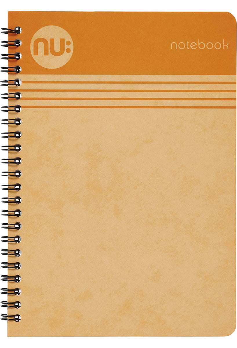 Craze Cloud Pastel Notebook A4, A5 and A6 Orange