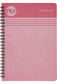 Craze Cloud Pastel Notebook A4, A5 and A6 Pink