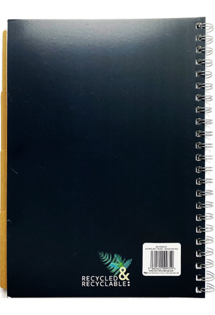 Evolve Project Book eco-friendly notebook back