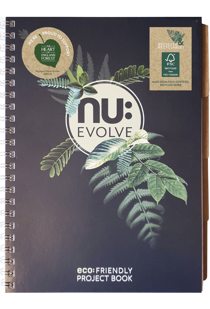 Evolve Project Book eco-friendly notebook