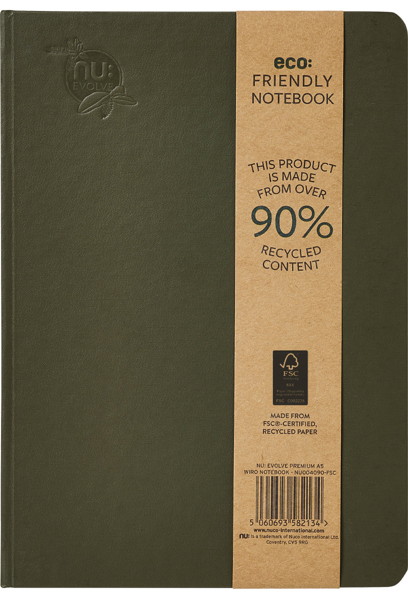 Evolve Premium Casebound Notebook | Eco-Friendly | nu: – Nuco