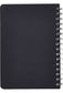 Evolve Premium Wiro Notebook Navy back