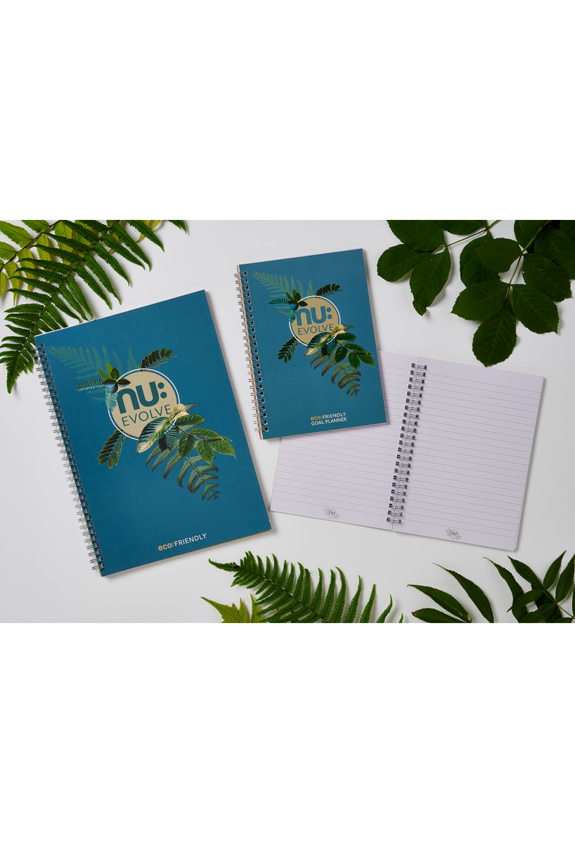 Evolve Project Book eco-friendly notebook blue collection