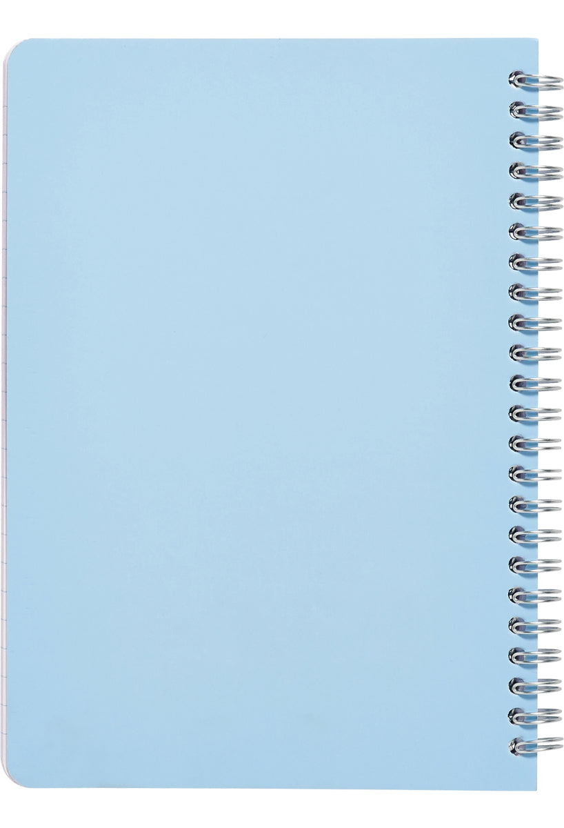 Craze Pastel Notebook light blue back