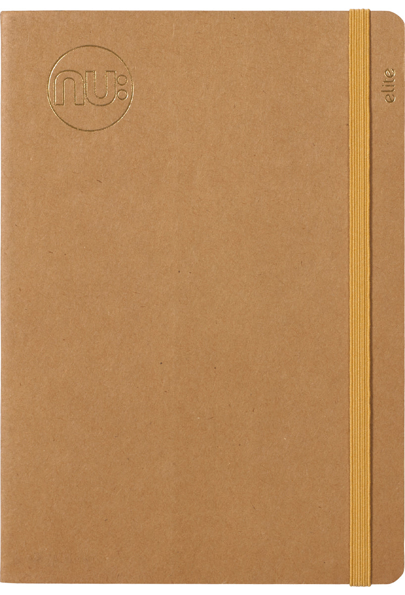 Elite Kraft Stitched Notebook - A6