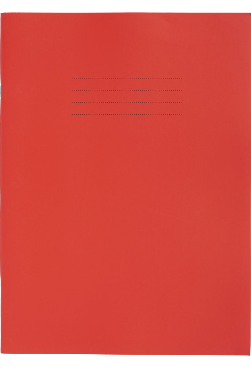 Coloured Sugar Paper Scrapbook red cover