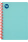 Craze Spectrum Notebook Blue with red wiro