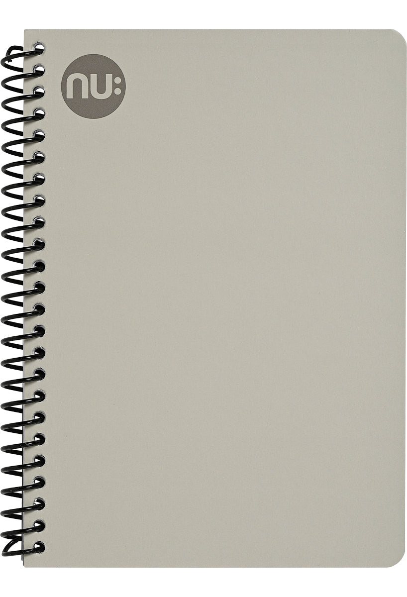 Craze Spectrum Notebook grey with black wiro